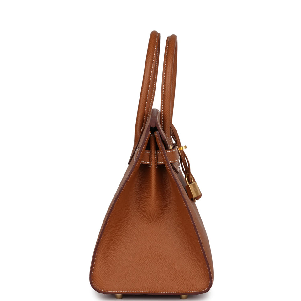 Hermes Birkin Sellier 30 Gold Epsom Gold Hardware