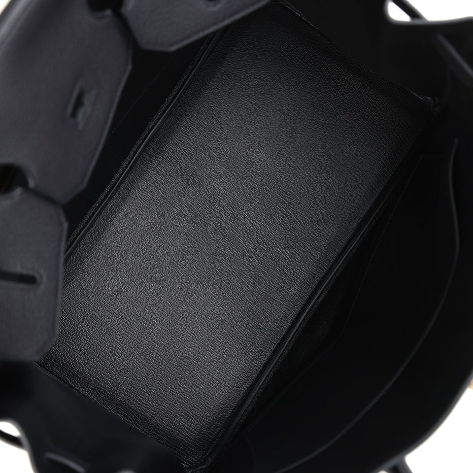 Hermes Birkin 35 Black Togo Gold Hardware