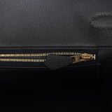 Hermes Birkin 35 Black Togo Gold Hardware
