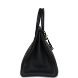 New Hermes Birkin 35 Black Togo Gold Hardware