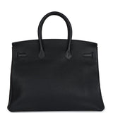 New Hermes Birkin 35 Black Togo Gold Hardware