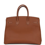 New Hermes Birkin 35 Gold Togo Gold Hardware