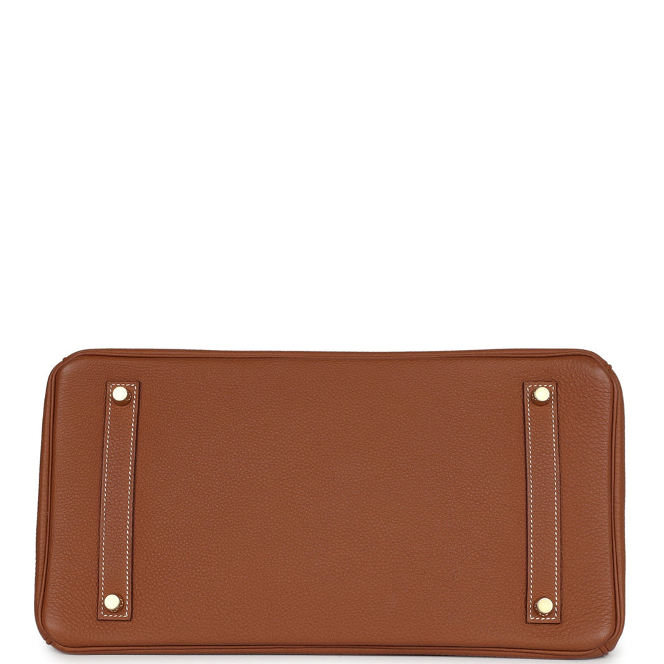 New Hermes Birkin 35 Gold Togo Gold Hardware