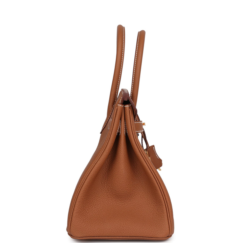 Hermes Birkin 30 Gold Togo Gold Hardware