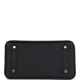 Hermes Birkin 25 Black Togo Gold Hardware