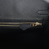 Hermes Birkin 25 Black Togo Gold Hardware