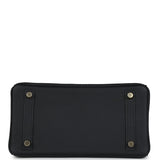 Hermes Birkin 25 Black Togo Gold Hardware