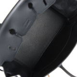 Hermes Birkin 25 Black Togo Gold Hardware