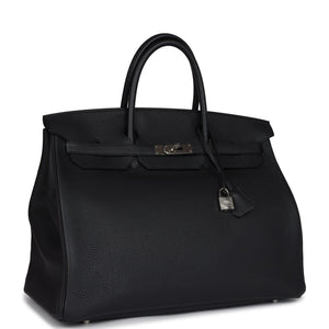New Hermes Birkin 40 Black Togo Palladium Hardware