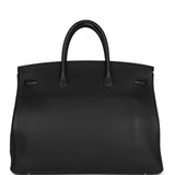 New Hermes Birkin 40 Black Togo Palladium Hardware