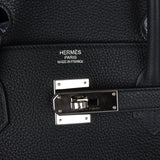 New Hermes Birkin 40 Black Togo Palladium Hardware