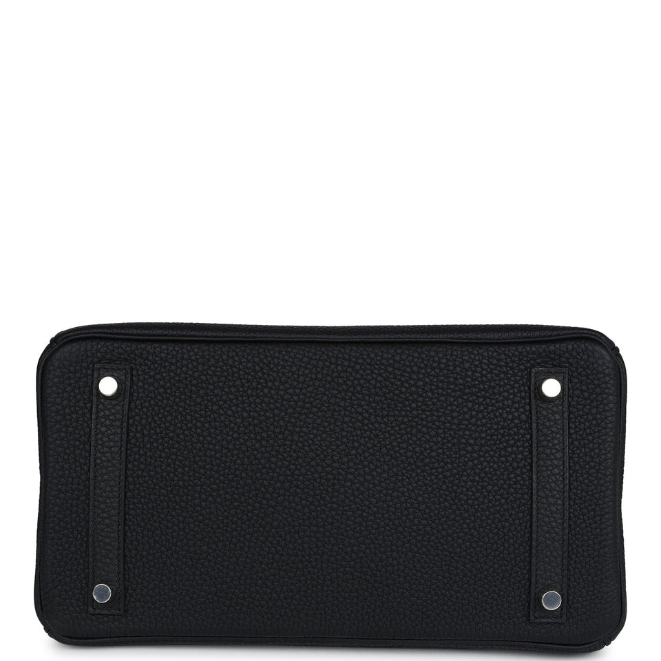 Hermes Birkin 30 Black Togo Palladium Hardware