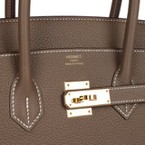 New Hermes Birkin 35 Etoupe Togo Gold Hardware