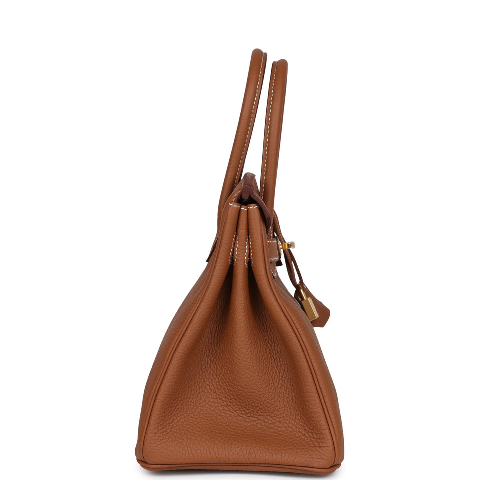 Hermes Birkin 30 Gold Togo Gold Hardware