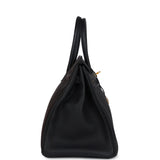 New Hermes Birkin 35 Black Togo Gold Hardware