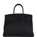 New Hermes Birkin 35 Black Togo Gold Hardware