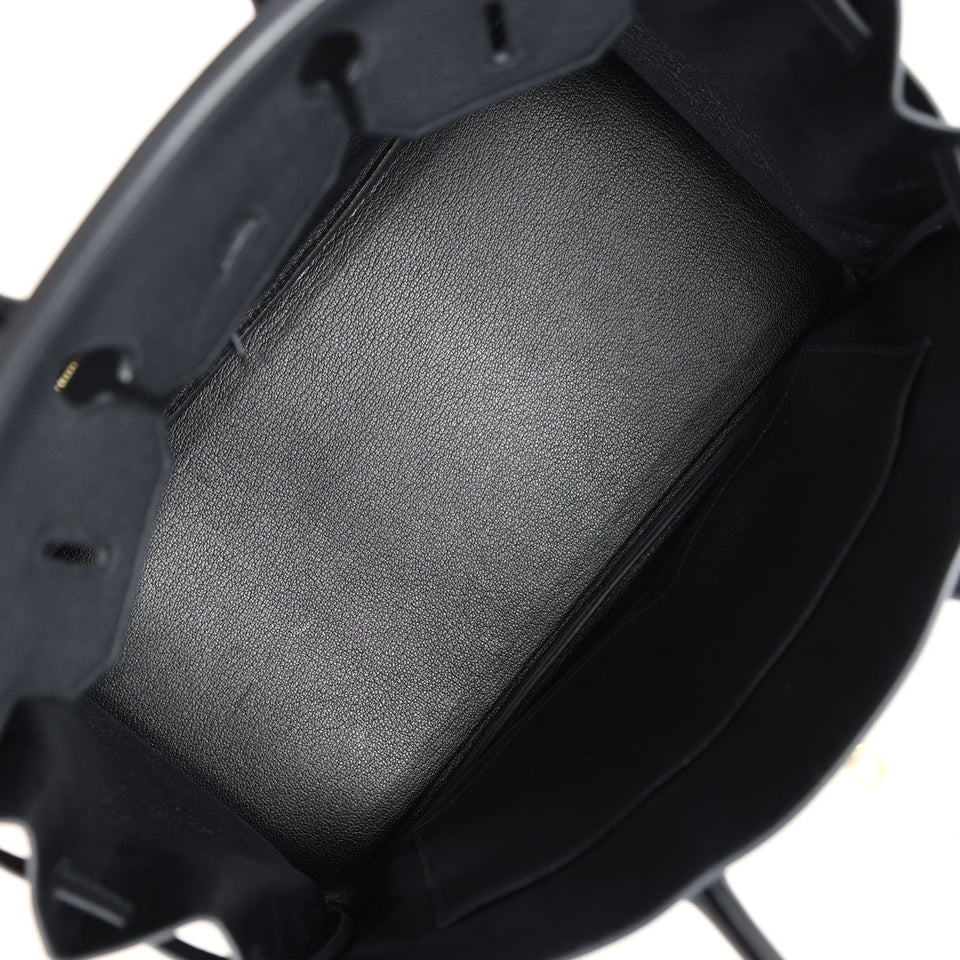 New Hermes Birkin 35 Black Togo Gold Hardware