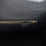 New Hermes Birkin 35 Black Togo Gold Hardware