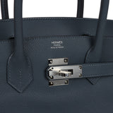 Hermes Birkin 30 Gris Misty Epsom Palladium Hardware