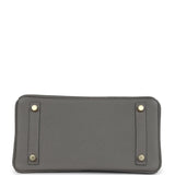 Hermes Birkin 25 Gris Meyer Togo Gold Hardware