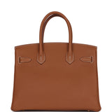 New Hermes Birkin 30 Gold Togo Gold Hardware