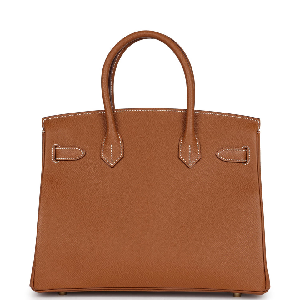 Hermes Birkin 30 Gold Epsom Gold Hardware