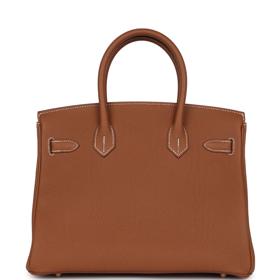 Hermes Birkin 30 Gold Togo Gold Hardware