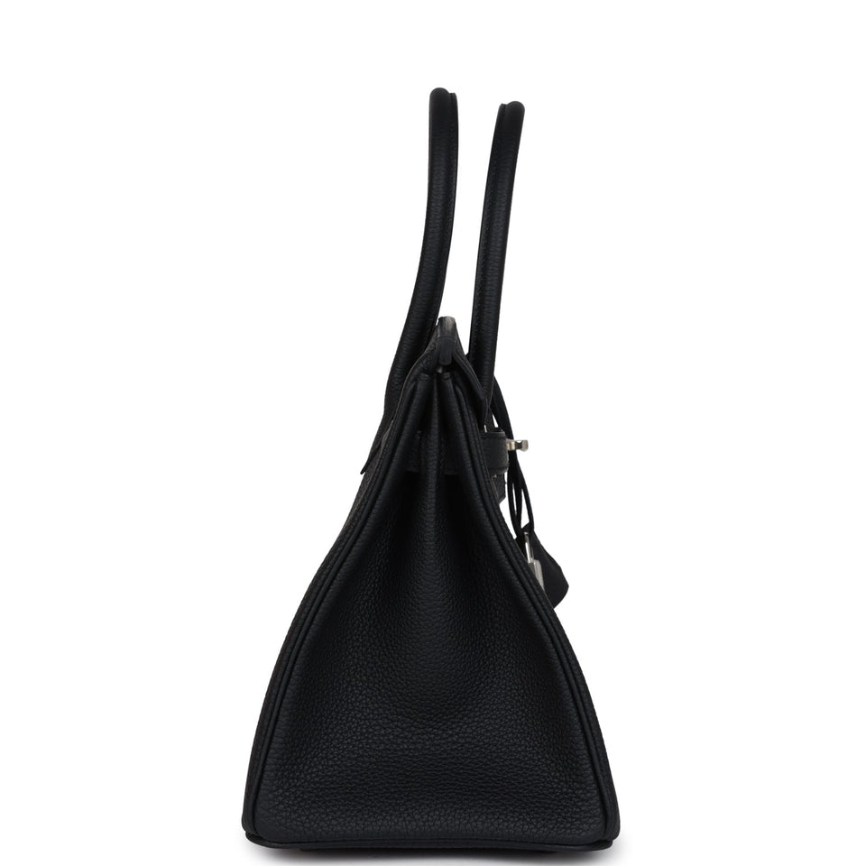 Hermes Birkin 30 Black Togo Palladium Hardware