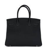 Hermes Birkin 30 Black Togo Palladium Hardware