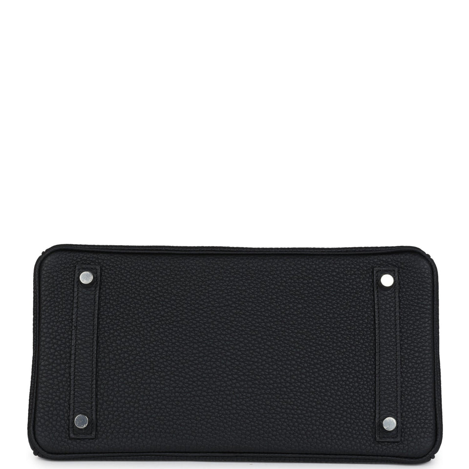 Hermes Birkin 30 Black Togo Palladium Hardware