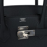 Hermes Birkin 30 Black Togo Palladium Hardware