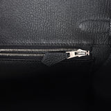 Hermes Birkin 30 Black Togo Palladium Hardware