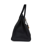Hermes Birkin 35 Black Togo Gold Hardware
