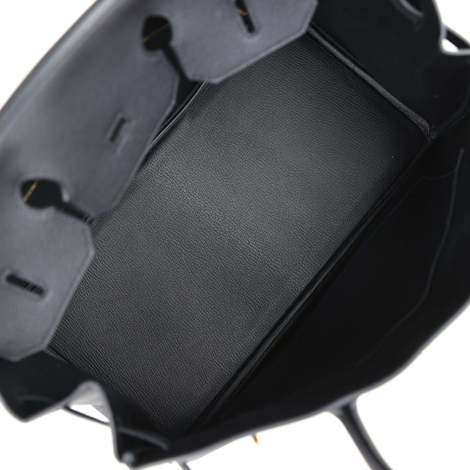 Hermes Birkin 35 Black Togo Gold Hardware