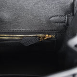 Hermes Birkin 25 Black Togo Rose Gold Hardware