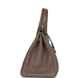 New Hermes Birkin 35 Etoupe Togo Palladium Hardware