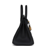 Hermes Birkin 25 Black Togo Gold Hardware