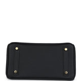 Hermes Birkin 25 Black Togo Gold Hardware