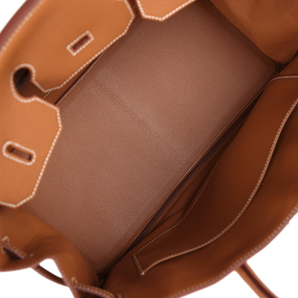 Hermes Birkin 35 Gold Togo Palladium Hardware