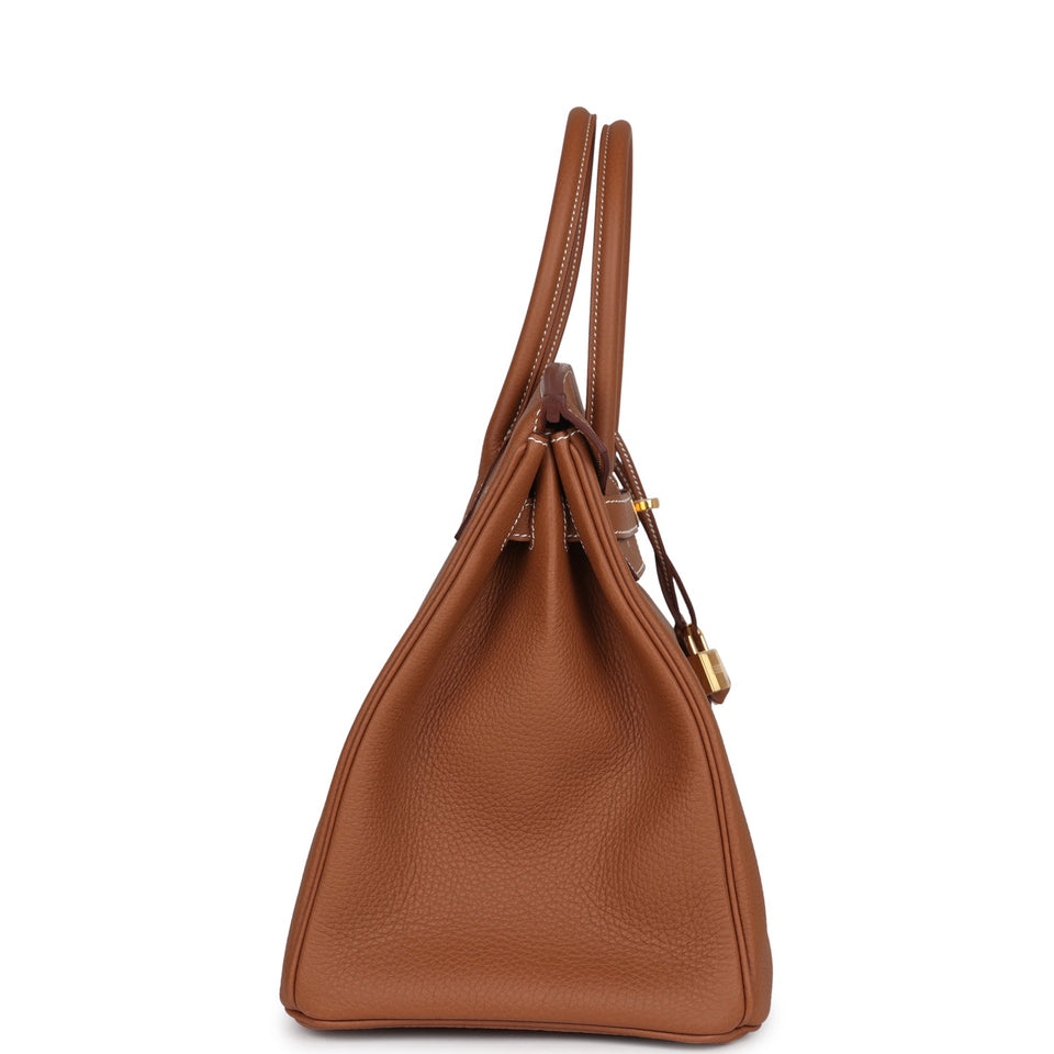 Hermes Birkin 35 Gold Togo Gold Hardware