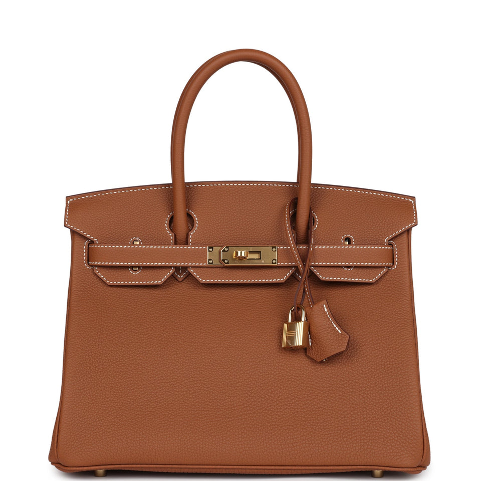Hermes Birkin 30 Gold Togo Gold Hardware