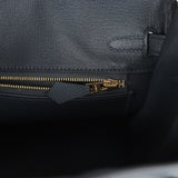 Hermes Birkin 25 Gris Misty Togo Permabrass Hardware