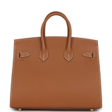 Hermes Birkin Sellier 25 Gold Epsom Gold Hardware
