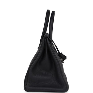 New Hermes Birkin 35 Black Togo Palladium Hardware