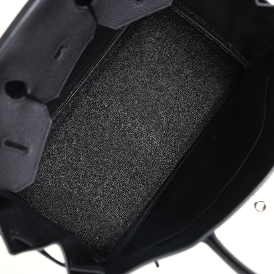 New Hermes Birkin 35 Black Togo Palladium Hardware