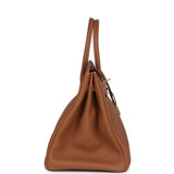 New Hermes Birkin 35 Gold Togo Gold Hardware