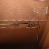 New Hermes Birkin 35 Gold Togo Gold Hardware