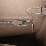 Hermes Birkin 30 Etoupe Togo Palladium Hardware