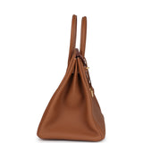 Hermes Birkin 35 Gold Togo Gold Hardware