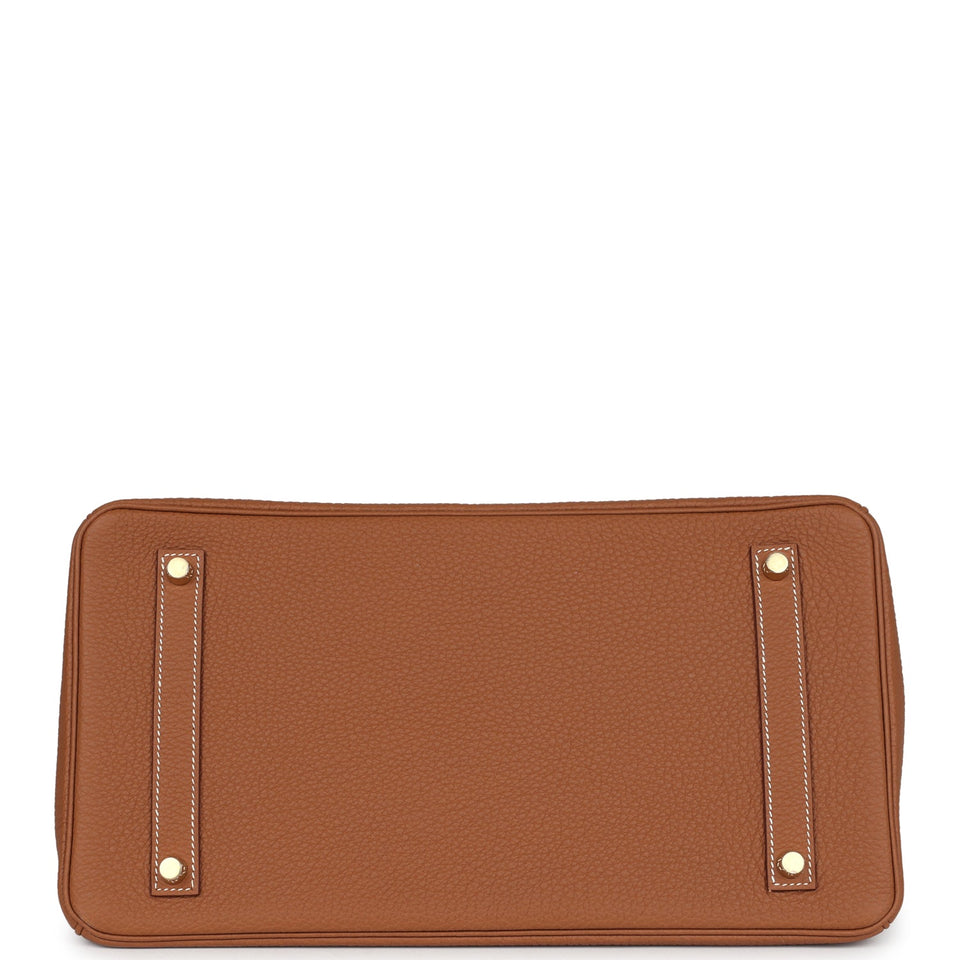 Hermes Birkin 35 Gold Togo Gold Hardware